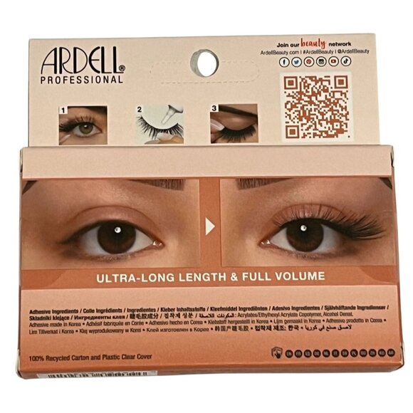 Ardell BBL Hottie – Super‑Long 20 mm Flared Lash Strips - Picture 2 of 4